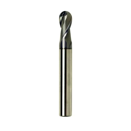 Centre Cutting Ball Nose Long Length End Mill 4 Flute